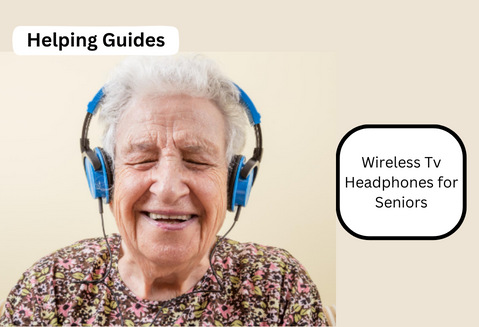 wireless tv headphones for seniors