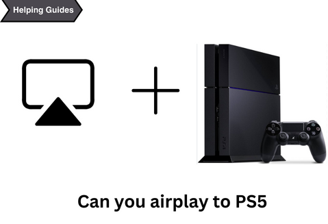 can you airplay to ps5